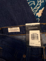 Levi's Blue 501 Straight Fit Jeans Tagged - 26