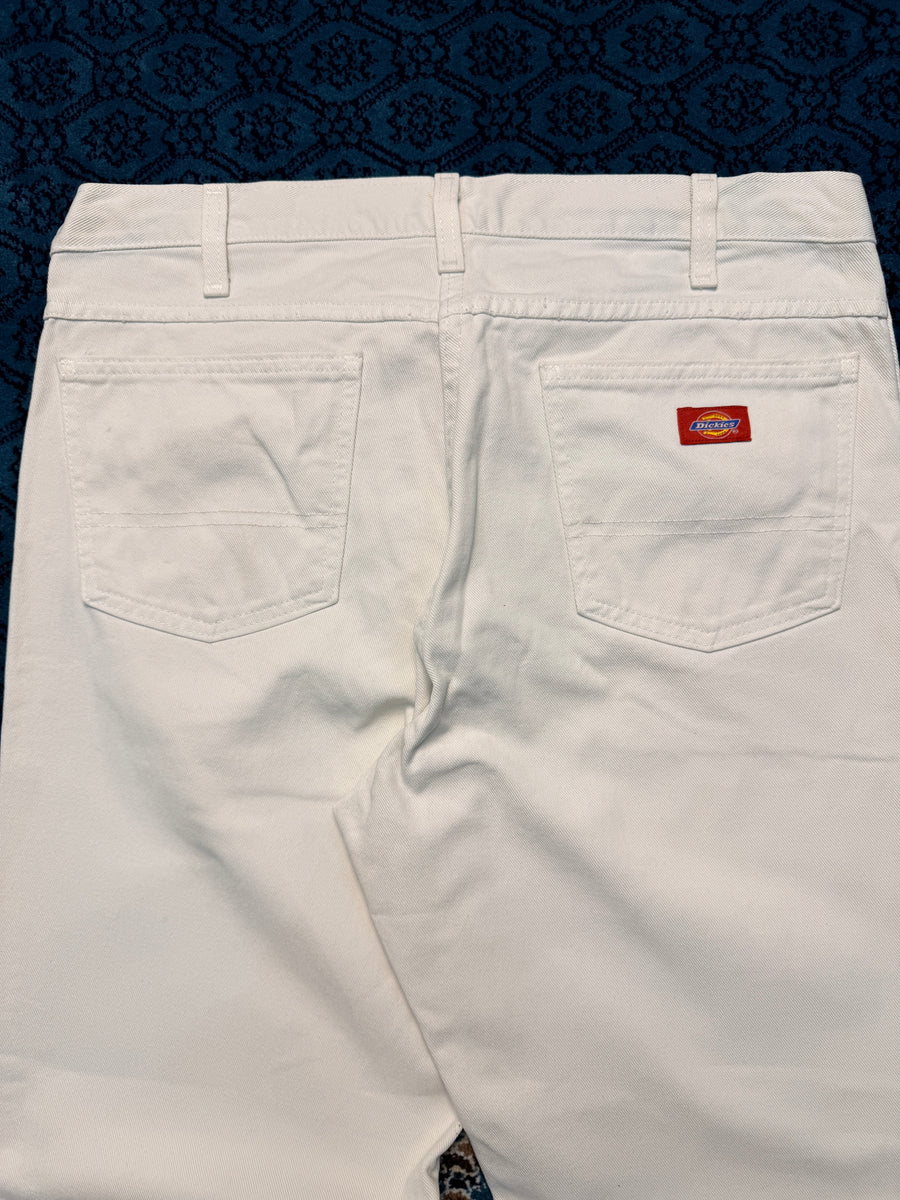 Dickies White Straight Fit Jeans - 34