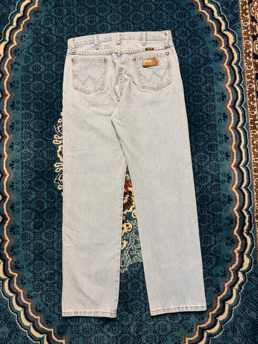 Wrangler Light Blue Regular Fit Jeans - 33