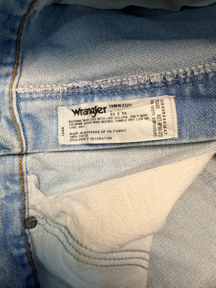 Wrangler Light Blue Regular Fit Jeans - 33