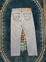 Levi's Blue 505 Regular Straight Jeans - 34