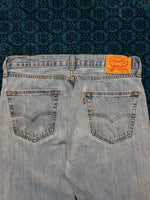 Levi's Blue 505 Regular Straight Jeans - 34