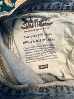 Levi's Blue 505 Regular Straight Jeans - 34