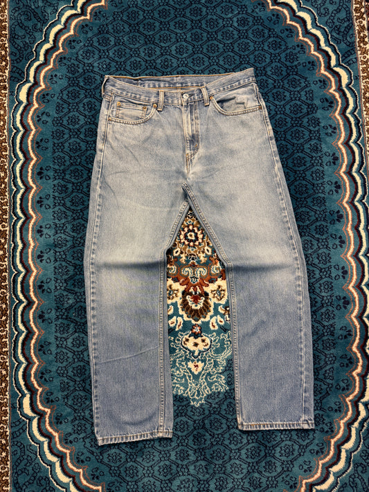 Levi's Blue 505 Regular Straight Jeans - 33