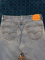 Levi's Blue 505 Regular Straight Jeans - 33