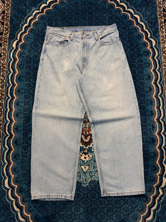 Levi's Blue 578 Washed Baggy Jeans - 36