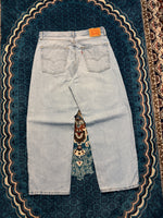 Levi's Blue 578 Washed Baggy Jeans - 36