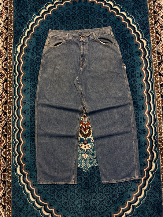 Tommy Jeans Blue Dungaree Style Jeans - 36
