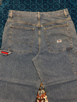 Tommy Jeans Blue Dungaree Style Jeans - 36