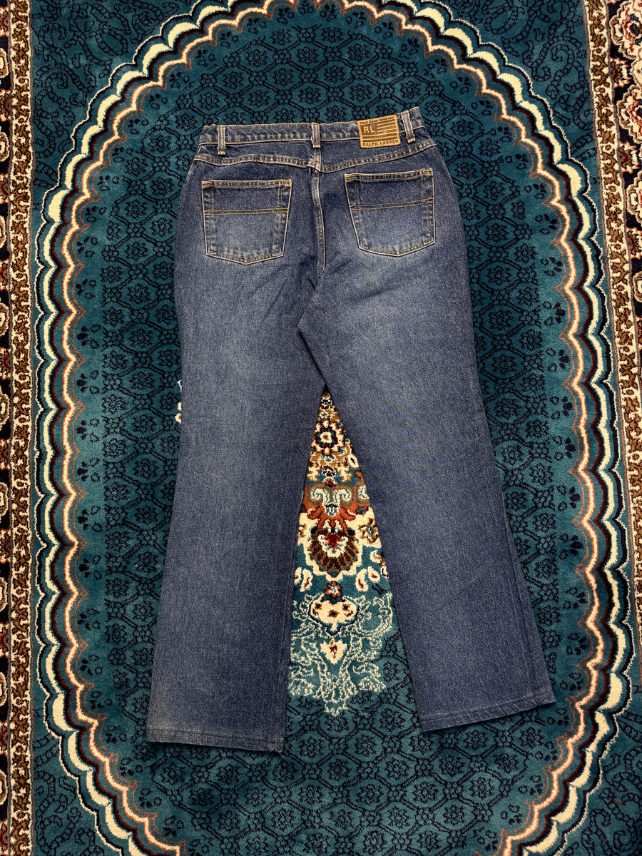 Polo Jeans Company Ralph Lauren Blue Flared Jeans - 30