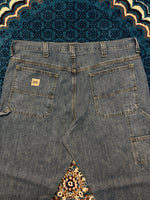 Lee Blue Dungaree Style Loose Fit Jeans - 38
