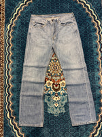 Levi's Blue 527 Slim Bootcut Jeans - 34