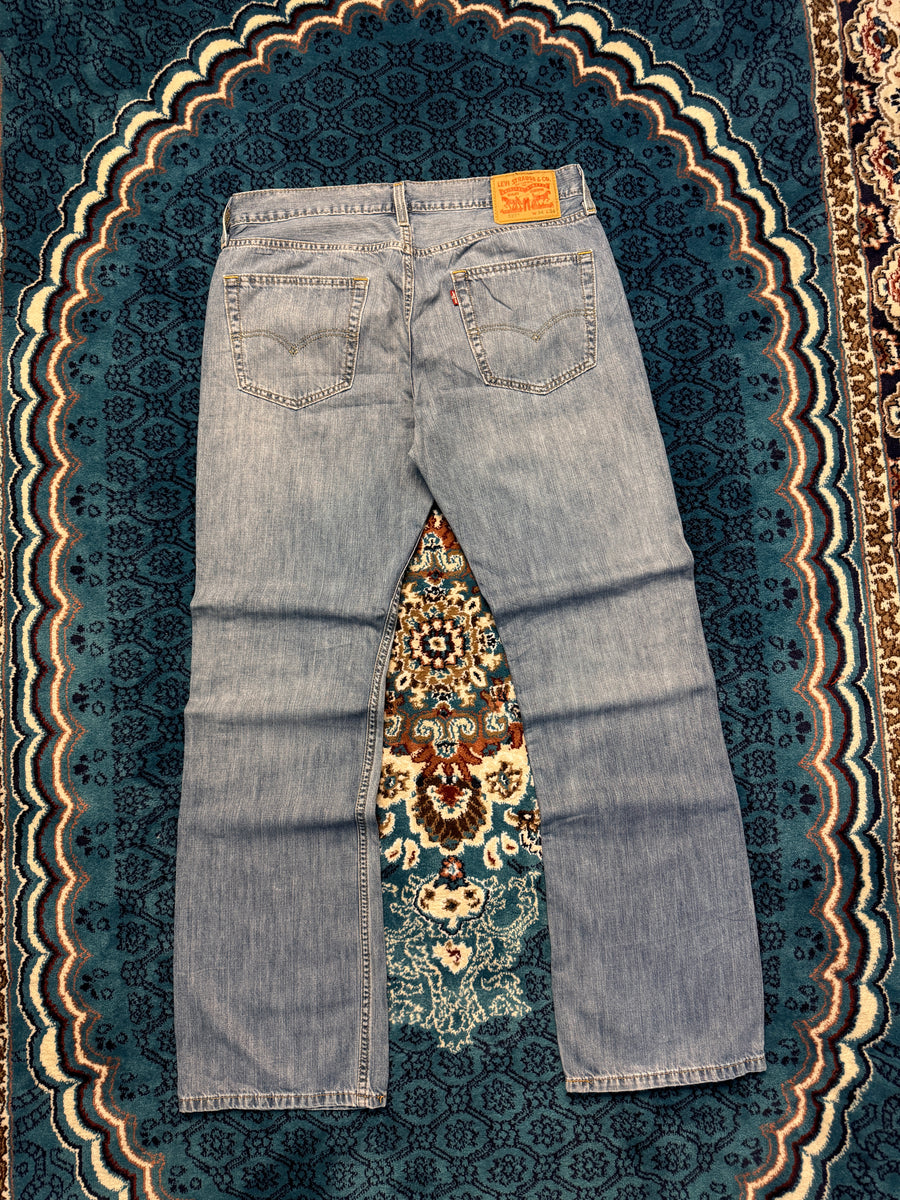 Levi's Blue 527 Slim Bootcut Jeans - 34