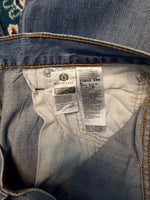 Levi's Blue 527 Slim Bootcut Jeans Washed - 34