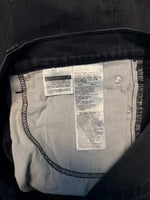 Levi's Black 514 Low Rise Straight Fit Jeans - 36