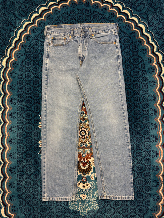 Levi's Blue 505 Regular Straight Fit Jeans - 32