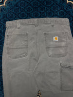 Carhartt Grey Relaxed Fit Jeans Distressed - 36