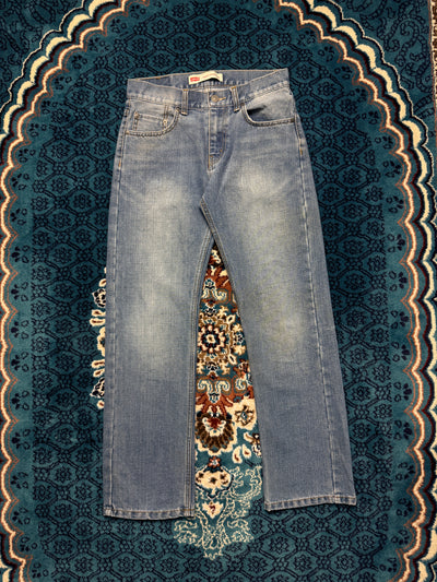Levi's Blue 505 Regular Straight Fit Jeans - 27