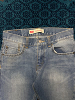 Levi's Blue 505 Regular Straight Fit Jeans - 27