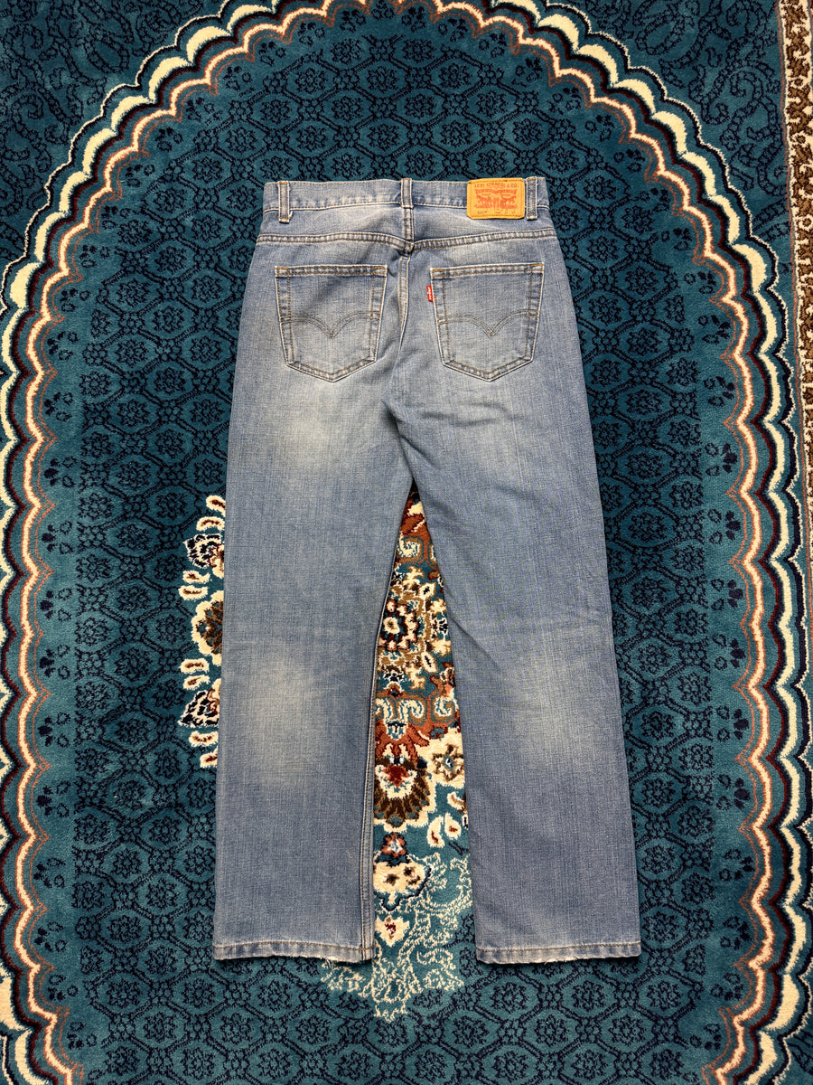 Levi's Blue 505 Regular Straight Fit Jeans - 27