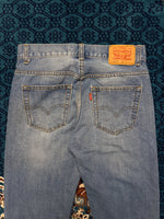 Levi's Blue 505 Regular Straight Fit Jeans - 27