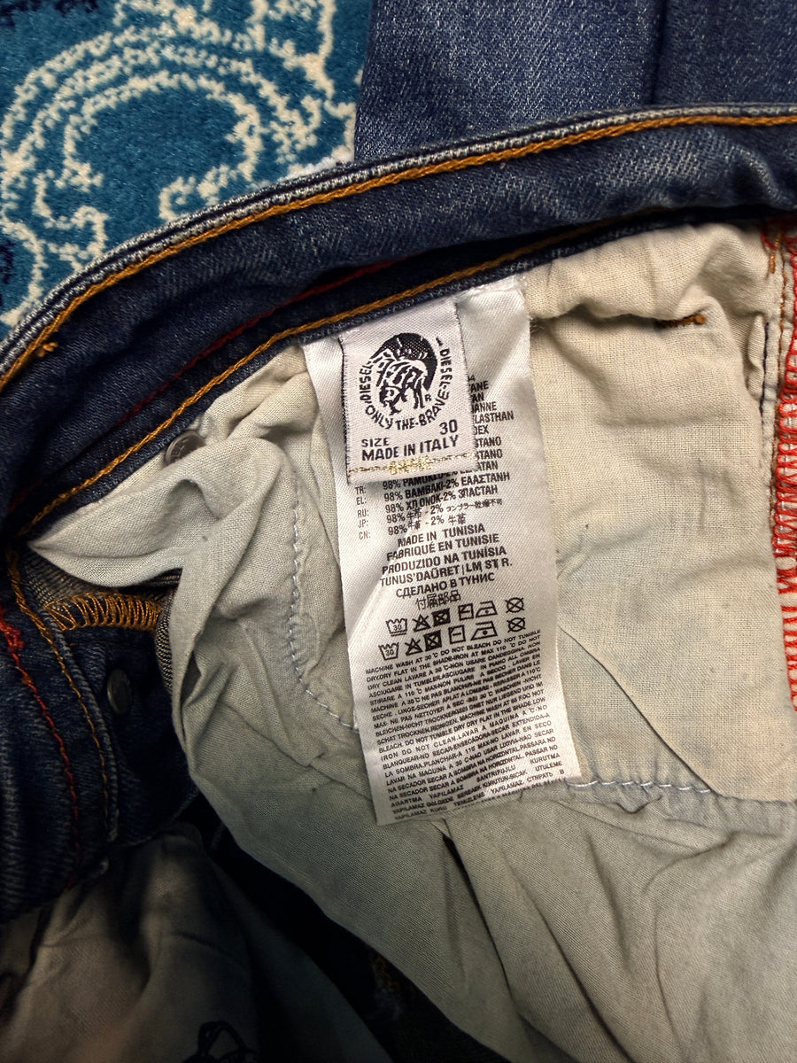 Diesel Blue Slim Fit Jeans - 30