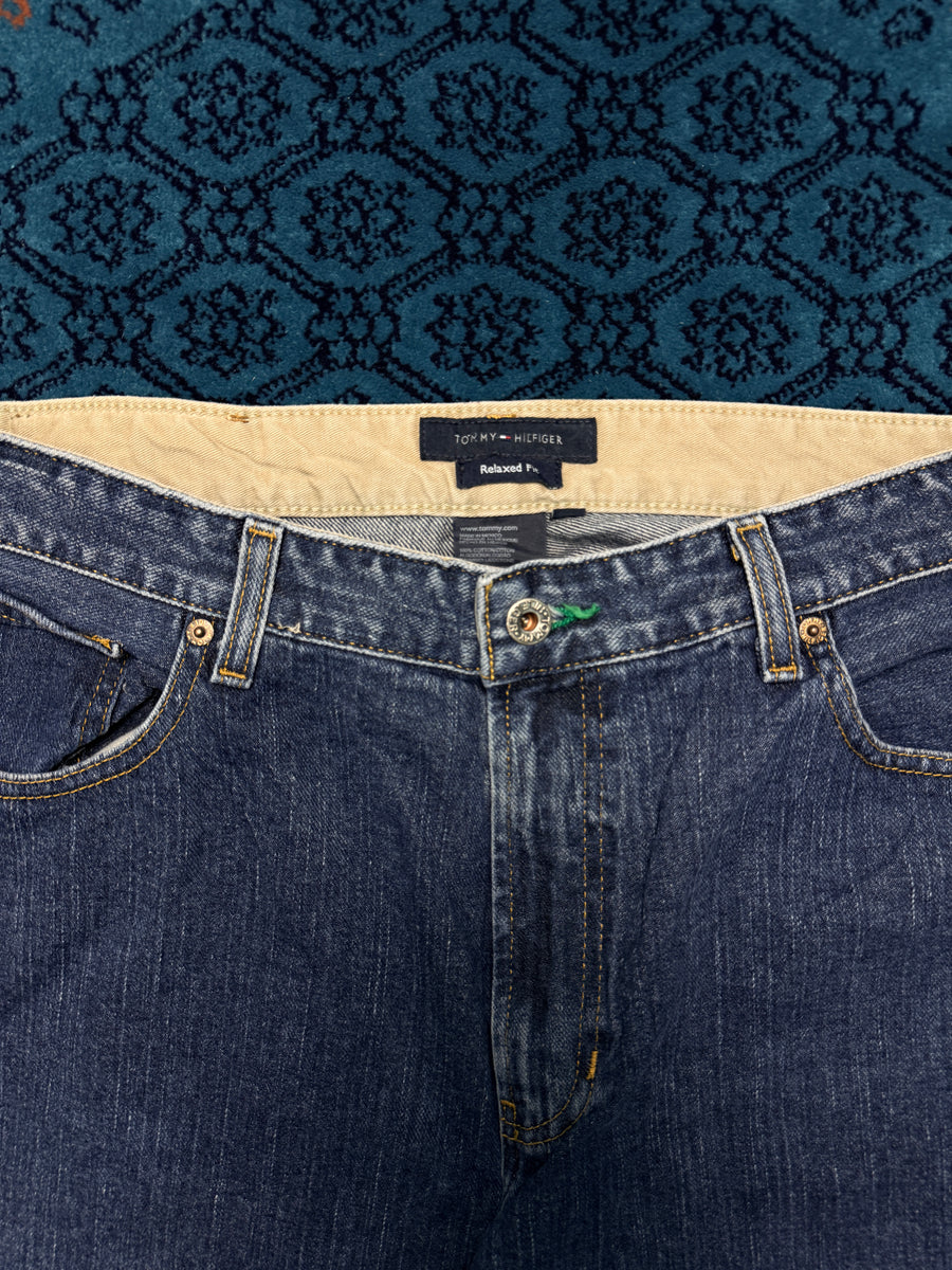 Tommy Hilfiger Blue Relaxed Fit Jeans - 34