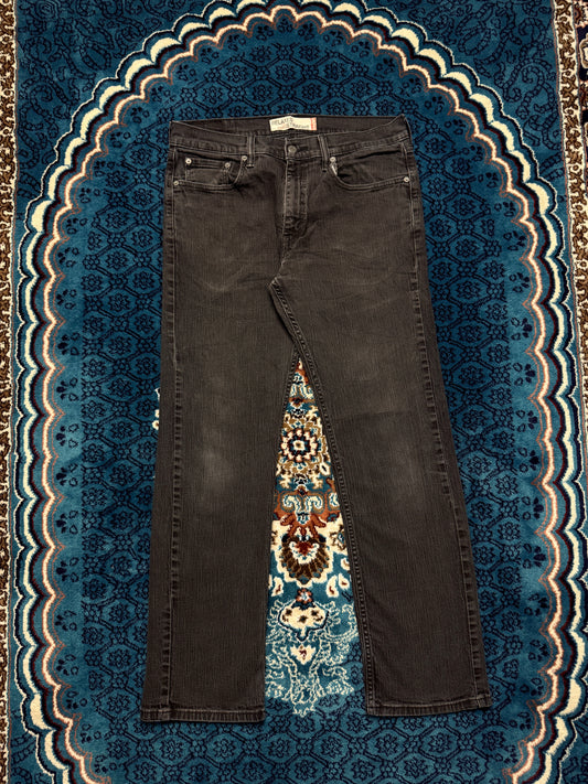 Levi's Black 559 Relaxed Straight Jeans - 33
