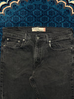 Levi's Black 559 Relaxed Straight Jeans - 33