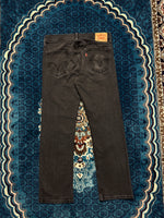 Levi's Black 559 Relaxed Straight Jeans - 33