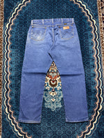 Wrangler Blue Straight Fit Jeans - 36