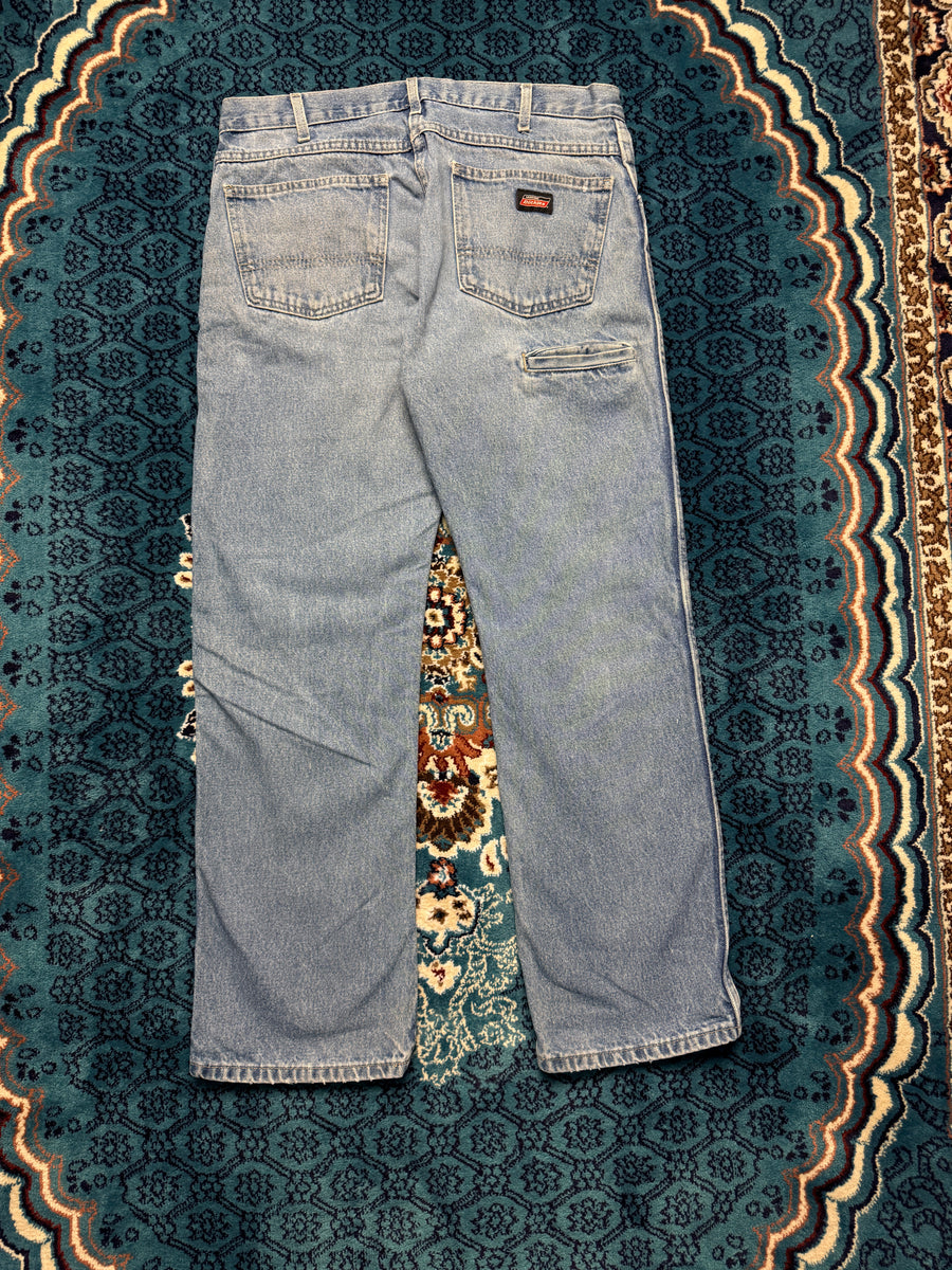 Dickies Blue Straight Fit Jeans - 32