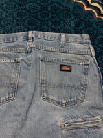 Dickies Blue Straight Fit Jeans - 32