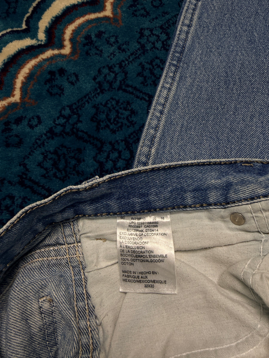 Dickies Blue Straight Fit Jeans - 32