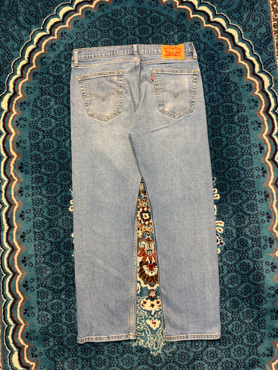 Levi's Blue 505 Faded Straight Fit Jeans - 34