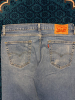 Levi's Blue 505 Faded Straight Fit Jeans - 34