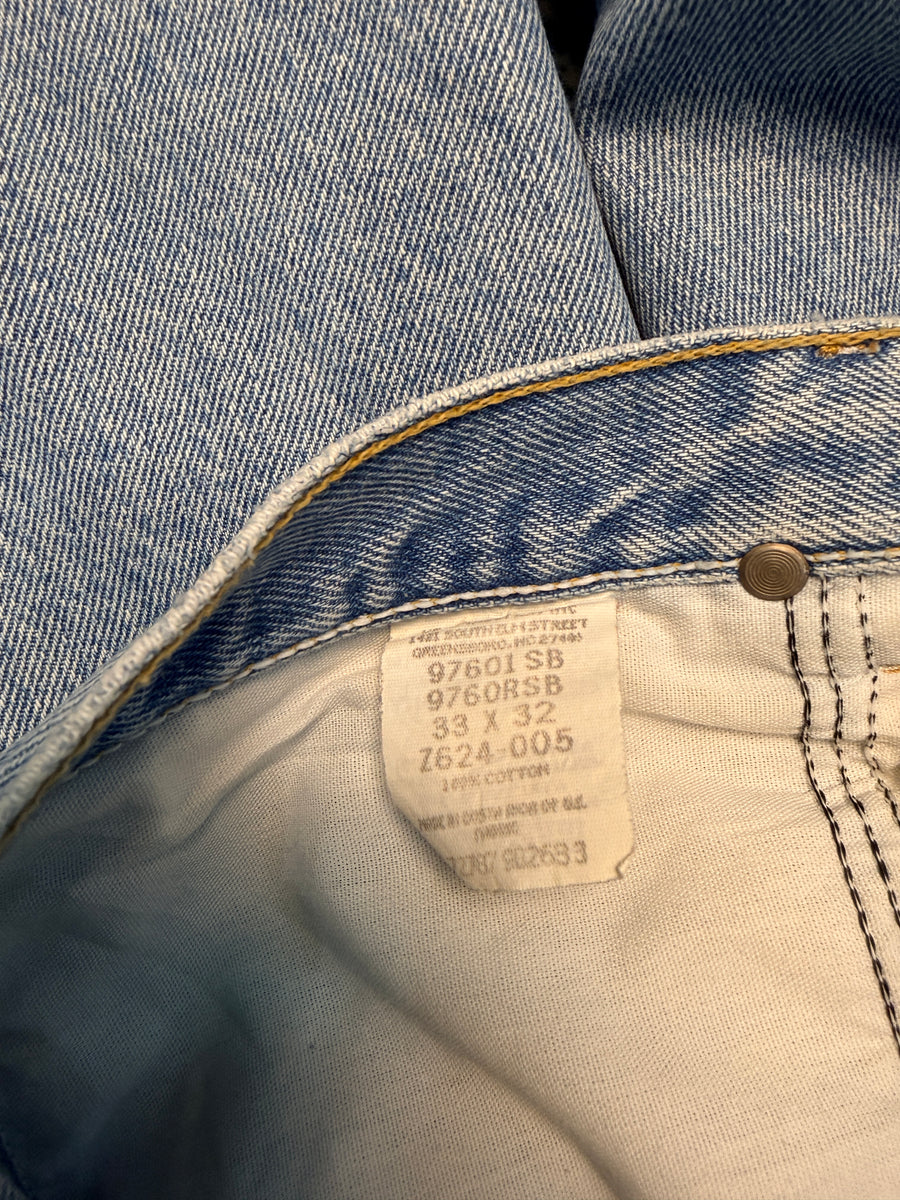 Wrangler Light Blue Regular Jeans - 33