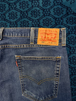 Levi's Blue 505 Straight Fit Jeans - 36