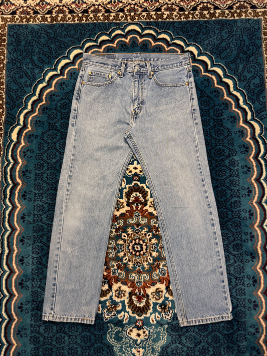 Levi's Blue 505 Straight Fit Jeans - 32
