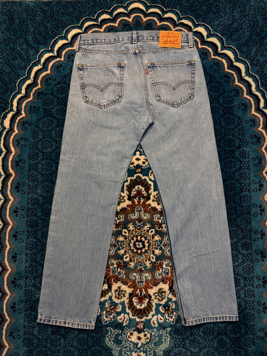 Levi's Blue 505 Straight Fit Jeans - 32