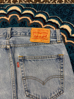 Levi's Blue 505 Straight Fit Jeans - 32