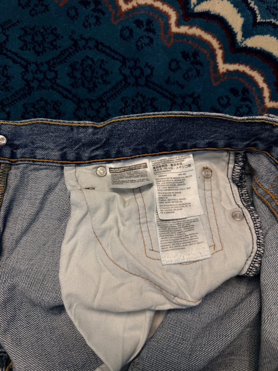 Levi's Blue 541 Athletic Tapered Jeans - 33