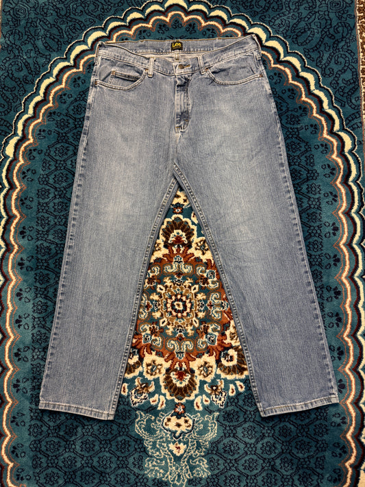 Lee Blue Regular Fit Jeans - 36