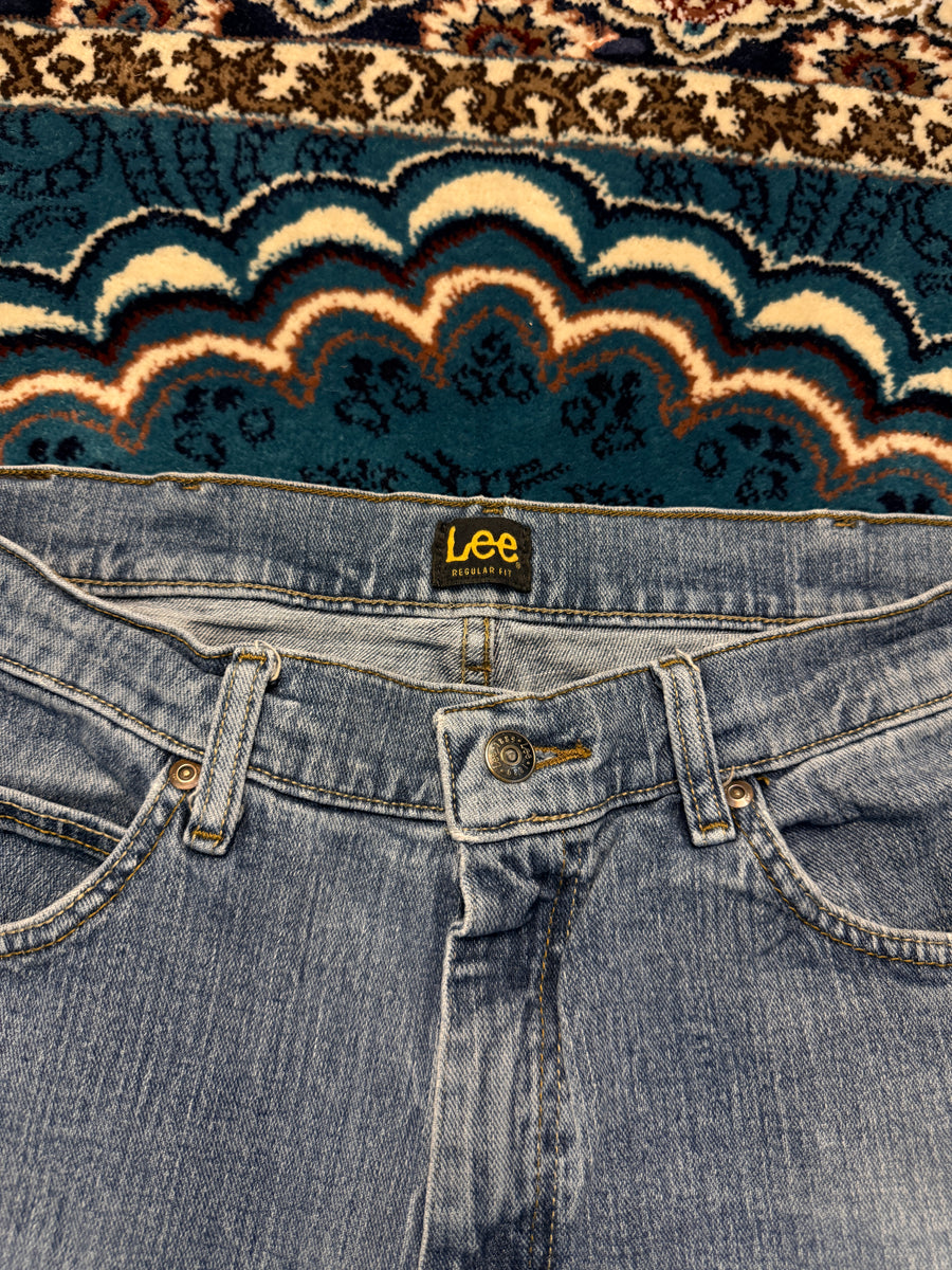 Lee Blue Regular Fit Jeans - 36