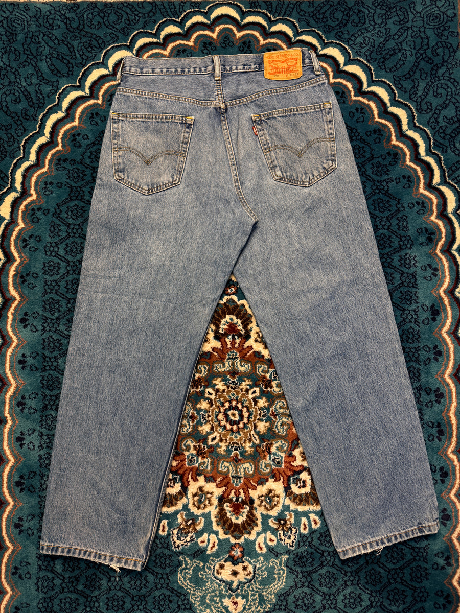 Levi's Blue 550 Relaxed Fit Jeans - 34