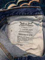Levi's Blue 550 Relaxed Fit Jeans - 34