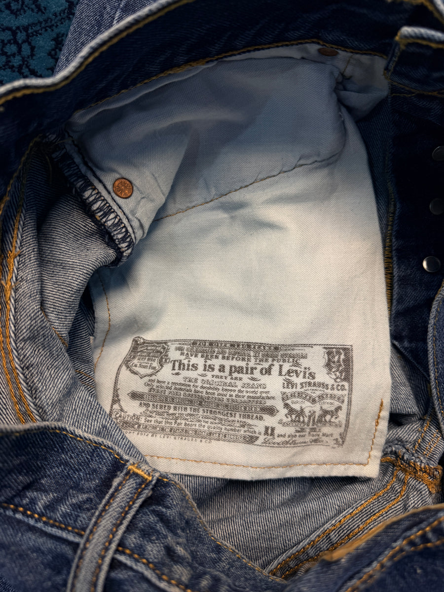 Levi's Blue 501 The Original Straight Fit Jeans - 31