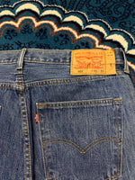 Levi's Blue 501 Straight Fit Jeans - 36