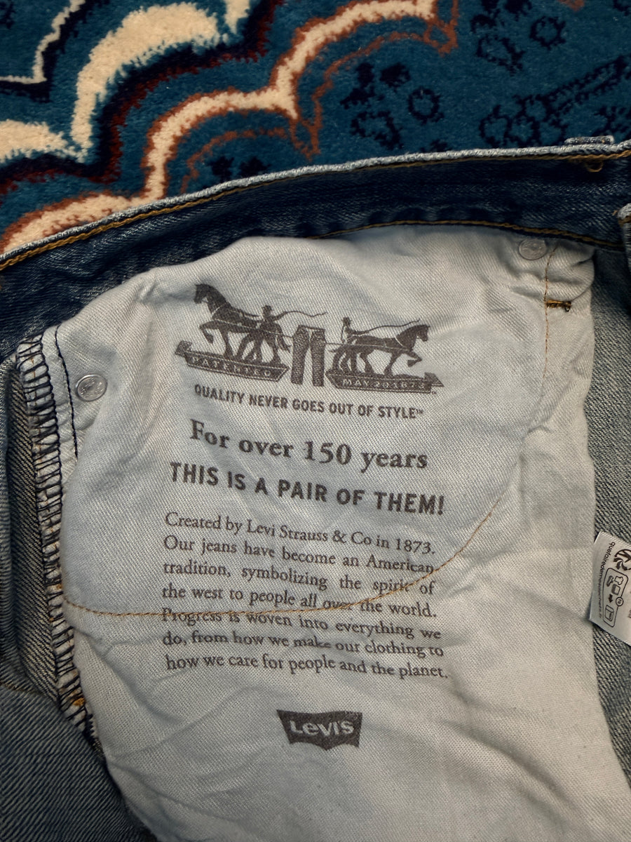 Levi's Blue 559 Relaxed Straight Fit Jeans - 34