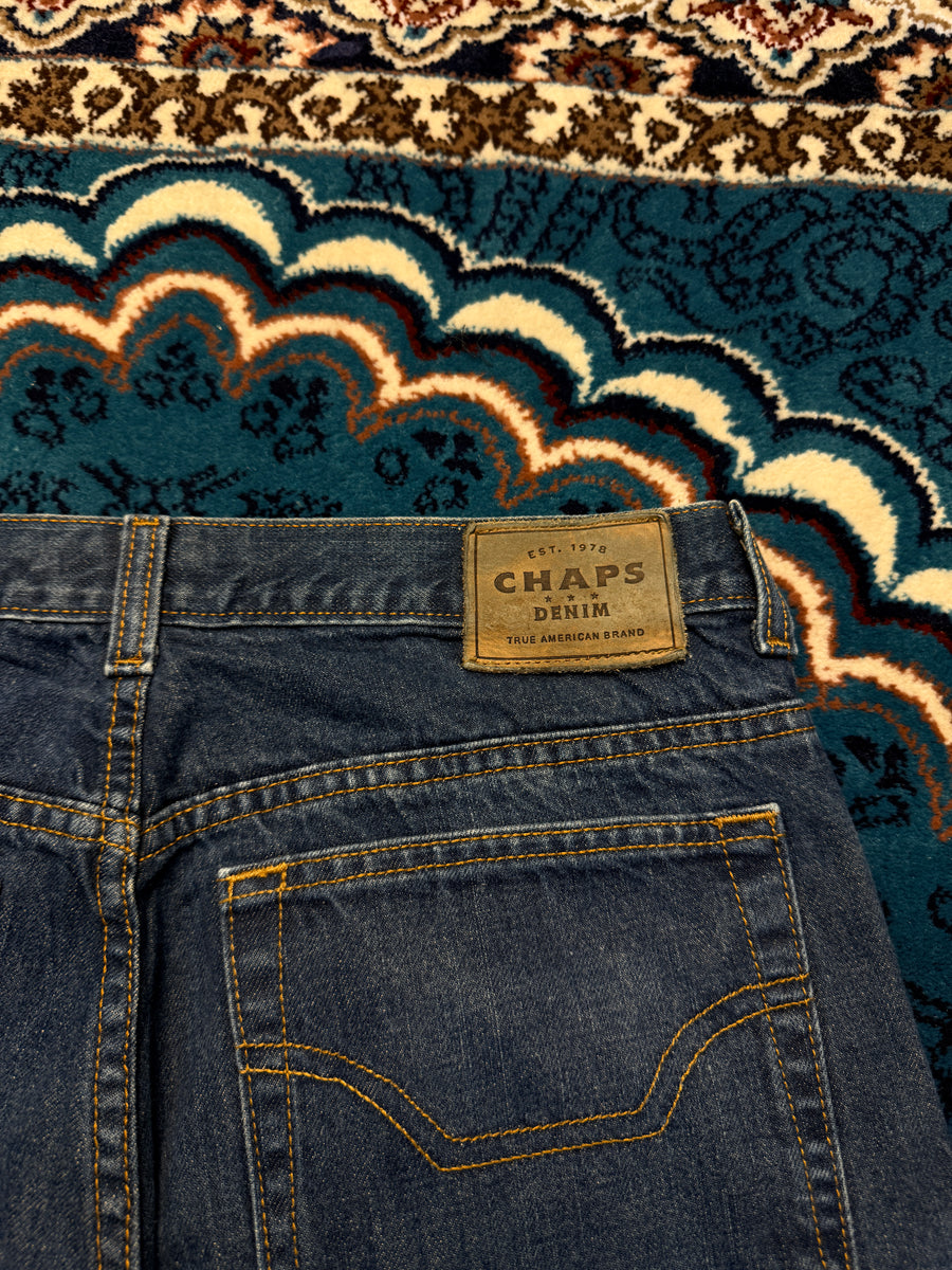 Chaps Denim Blue Straight Fit Jeans - 32